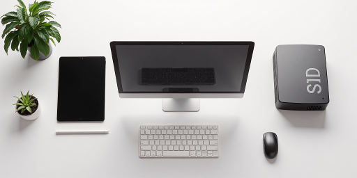 强薇科技公司logo，白色背景，简洁现代设计